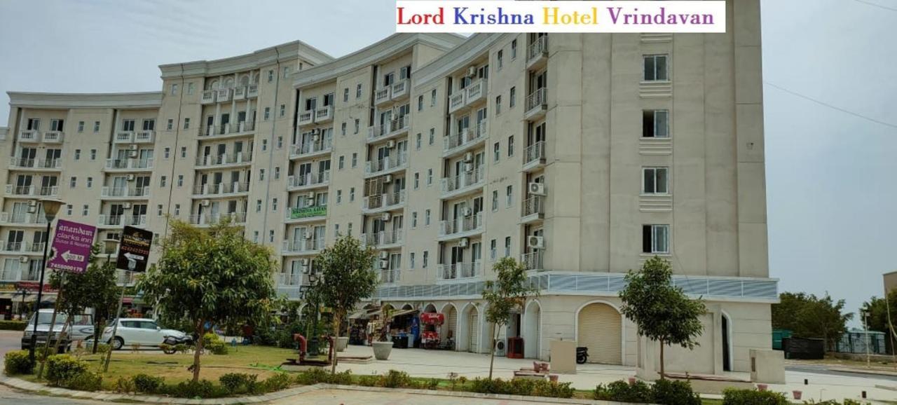 Lord Krishna Hotel Vrindavan Mathura Exteriör bild